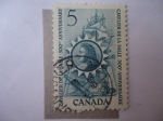 Stamps Canada -  Cavelier de la Salle- 300 Anniversaire