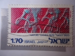 Sellos de Asia - Israel -  Hapoel Games 1975.