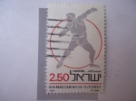 Sellos de Asia - Israel -  10Th Maccabiah - 1977.