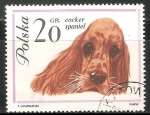 Stamps Oceania - Polynesia -  Cocker spaniel