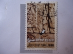 Stamps Israel -  Paz - Papel (Oración por la Paz) en la grieta del Muro Occidental - Serie: Paz.