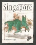 Sellos del Mundo : Asia : Singapur : 846 - Fauna prehistórica
