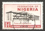 Stamps Nigeria -  93 - Commemoración de la Independencia, Parlamento legislativo federal 