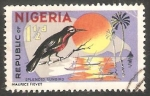 Sellos del Mundo : Africa : Nigeria : 179 - Ave al Sol 