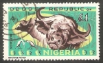 Stamps : Africa : Nigeria :  190 - Búfalos
