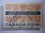 Sellos del Mundo : Asia : Israel : Trans-Canada-Highway Route Transcanadienne.