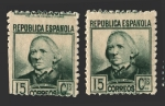 Stamps : Europe : Spain :  Personajes