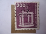 Stamps Germany -  Deutsche Bundespost - DDR.
