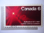 Stamps Canada -  Rutherford 1871-1937. Nuclear Science Nucléaire.