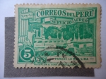 Stamps Peru -  Parque La Mar-Lima.