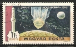 Sellos de Europa - Hungr�a -  Luna ! Holdszonda 1959
