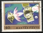Stamps Hungary -   Spacecraft on way to Mars