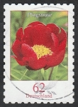 Stamps Germany -  Flor peonia