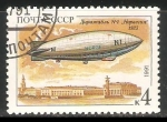 Stamps Russia -  Airship 
