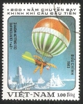 Sellos de Asia - Vietnam -  Air balloon