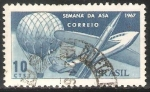 Stamps Brazil -  Semana da Asa