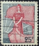 Stamps France -  Marianne en bote