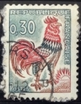 Stamps France -  Gallo domestico