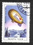 Stamps Russia -  Aviación, Dirigible 