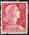 Stamps France -  Marianne tipo Muller