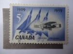 Stamps Canada -  Aviación - 1909-1959 - 50 Anniversary.