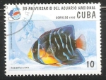 Sellos de America - Cuba -  35 Aniversario del acuario nacional