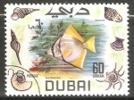 Stamps : Asia : United_Arab_Emirates :  Moonfish