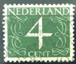 Sellos de Europa - Holanda -  Numeral