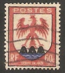Stamps France -  758 - Escudo de Nice