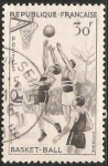 Stamps France -  1072 - Baloncesto