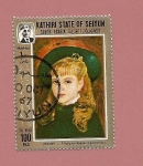 Stamps Yemen -  KATHIRI  STATE OF SEIYUN -  Renoir