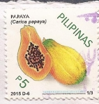 Stamps Philippines -  Papaya