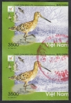 Stamps Vietnam -  Ave del Parque Nacional de Xuan Thuy