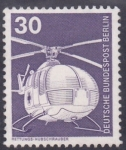 Sellos de Europa - Alemania -  Berlin - 461 - Helicóptero