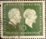 Sellos de Europa - Alemania -  73 - Centº del nacimiento de los profesores Paul Ehrlich y Emil Behring