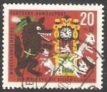 Stamps Germany -  282 - Cuento, El lobo y los siete corderos, de Los Hermanos Grimm