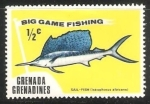 Sellos del Mundo : America : Granada : Big game fishing