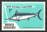 Stamps : America : Grenada :  Big game fishing