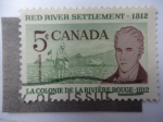 Sellos de America - Canad� -  Red River Settlement 1812.