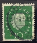 Stamps Germany -  Theodor Heuss