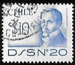 Stamps : America : Chile :  Chile-cambio