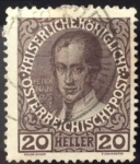 Stamps Austria -  Emperador Ferdinan I