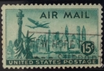 Stamps United States -  New York
