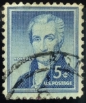 Sellos de America - Estados Unidos -  James Monroe