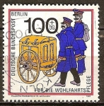 Stamps Germany -  815 - Historia de Correos 