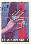 Stamps Belgium -  EXPOSICIÓN DE DIAMANTES EN AMBERES. CARTEL PROMOCIONAL. YVERT BE 1314