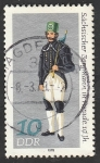 Stamps Germany -  1987 - Traje minero del siglo XIX 