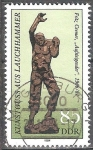 Stamps Germany -  Fundición de Arte de Lauchhammer (DDR).
