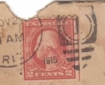Stamps : America : United_States :  Sello de washington