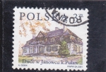 Stamps Poland -  mansión en Janowcu